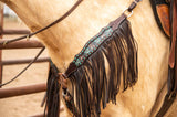 Topaz Dream Fringe Headstall and Breast Collar Set (Opens Tuesday at 7 am Pacific)