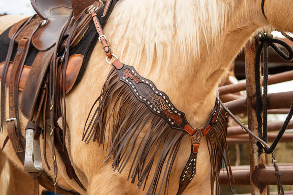 Go Getter Fringe Headstall and Breast Collar Set