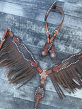 Go Getter Fringe Headstall and Breast Collar Set