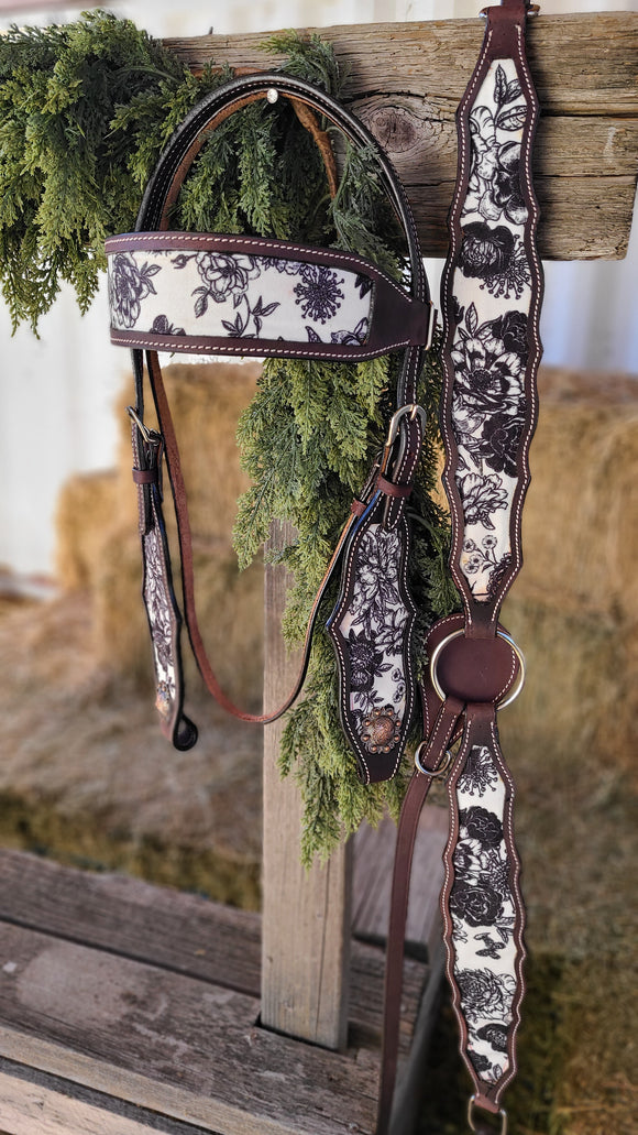 Cowgirl Cash Headstall Set