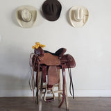 Buckaroo Buckstitch Saddle