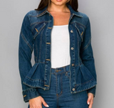 Prairie Ruffle Jean Jacket